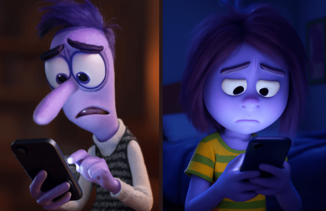 Inside Out 2 Glued to Phone: Character & Impact